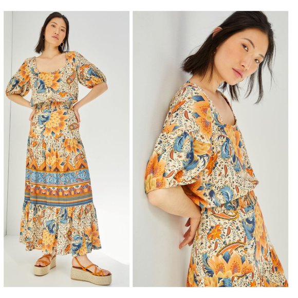ANTHROPOLOGIE Farm Rio Dresses & Skirts - ANTHROPOLOGIE Farm Rio Bambina Skirt Set